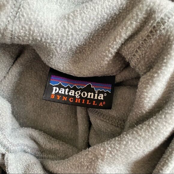 Kids Gray Patagonia Hoodie Sweatshirt - Picture 6 of 6